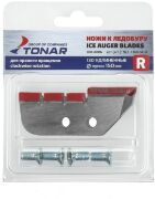Комплект ножей ТОНАР к ледобуру ЛР-130R для лунки 150мм, ПРАВОЕ вращение NLT-130R.SL.U