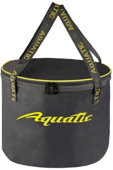 Ведро для замешивания корма герметичное с крышкой AQUATIC 24л, 35х25см, синий В-15С