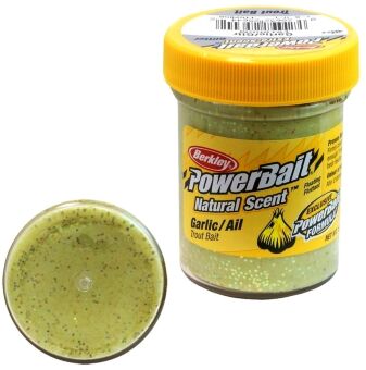 Паста форелевая Berkley Powerbait Natural Scent Glitter Trout Bait (50г) Garlic Glitter 1152858 Паста форелевая Berkley Powerbait Natural Scent Glitter Trout Bait (50г) Garlic Glitter 1152858