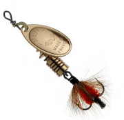 Блесна вращающаяся MEPPS Aglia Mouche CU/RG (медь/красн) №2 4,5г