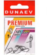 Крючок DUNAEV Premium 101 #8 Ø0.57мм 10шт/уп Крючок DUNAEV Premium 101 #8 Ø0.57мм 10шт/уп