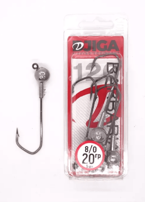Джиг-головка BARBARIAN кр. 8/0 20гр. уп.5шт.