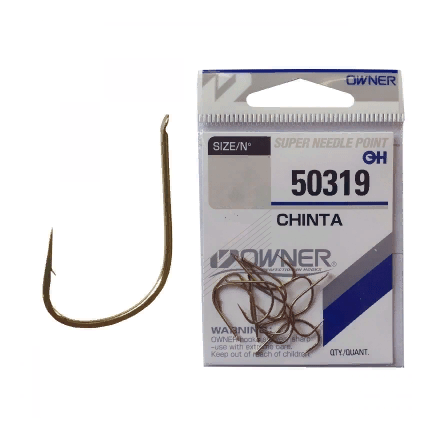 Крючок OWNER 50319-06 Chinta лопатка латунь 16шт/уп Крючок OWNER 50319-06 Chinta лопатка латунь 16шт/уп