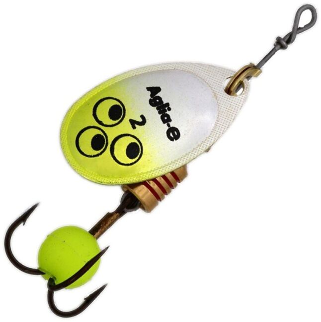Блесна вращающаяся MEPPS Aglia E Chartreus №2 4,5гр