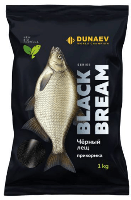 Прикормка DUNAEV Black Series 1 кг BREAM Лещ Прикормка DUNAEV Black Series 1 кг BREAM Лещ