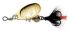 Блесна вращающаяся MEPPS Aglia Mouche OR/NR (золото/черн) №2 4,5г