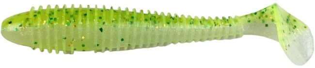 Виброхвост KEITECH Swing Impact FAT 4.3" PAL#02 Lime Chart Shad 11см 11гр 5шт/уп