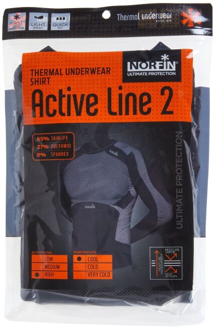Термо-кофта Norfin ACTIVE LINE 2 TP 01 р.S-M
