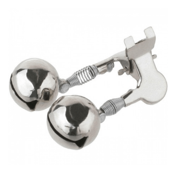 Бубенчик двойной на прищепке большой