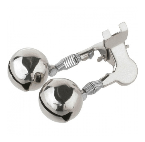 Бубенчик двойной на прищепке большой Бубенчик двойной на прищепке большой