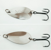 Блесна "Русская приманка" ЛОЖКА 4,5 см/13 гр. Серебро/глянец Блесна "Русская приманка" ЛОЖКА 4,5 см/13 гр. Серебро/глянец