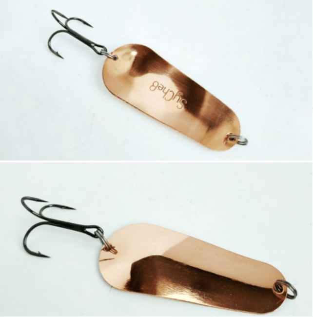 Блесна "Русская приманка" ШТОРЛИНГ 7 см/18 гр. Медь/глянец