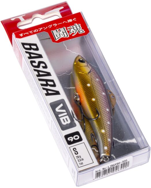 Воблер тонущий вертикал. LJ Pro Series BASARA VIB S 90.00/320 Воблер тонущий вертикал. LJ Pro Series BASARA VIB S 90.00/320