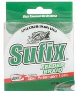 Плетёный шнур SUFIX Feeder braid Gore зеленый 100м 0.12мм 5.4кг