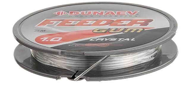 Feeder Gum Dunaev clear длина 5м диам 1.0мм