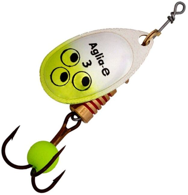 Блесна вращающаяся MEPPS Aglia E Chartreus №3 6,5гр