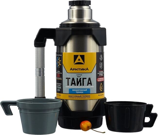 Термос АРКТИКА 110-1800 с узким горлом классический 1.8л Термос АРКТИКА 110-1800 с узким горлом классический 1.8л