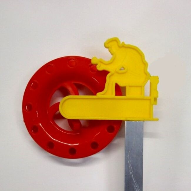 Жерлица РЫБАК на стойке алюминий h=19см, основание: Ø200мм, катушка: Ø90мм (BD-022A) Жерлица РЫБАК на стойке алюминий h=19см, основание: Ø200мм, катушка: Ø90мм (BD-022A)