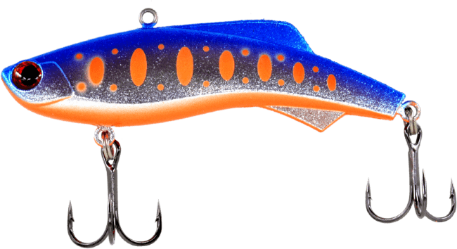 Раттлин MADNESS Shiriten VIBE 93 93мм 28гр #R07 Ginpun blue back yamame