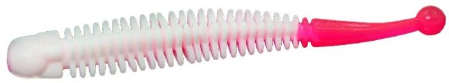 Силикон приманка BORODA BAITS Mila Neo DC SS 70мм 1.5гр Белый Ярко-роз Сыр 8шт/уп