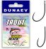 Крючок DUNAEV Trout Super Black #10 7шт/уп Крючок DUNAEV Trout Super Black #10 7шт/уп