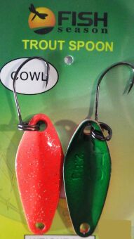 Блесна колеблющаяся FISH SEASONS Cowl 2.8гр  #13 Блесна колеблющаяся FISH SEASONS Cowl 2.8гр  #13