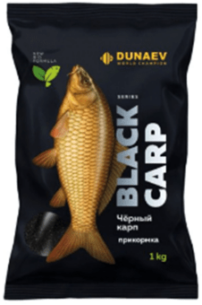 Прикормка DUNAEV Black Series 1кг CARP Карп Прикормка DUNAEV Black Series 1кг CARP Карп