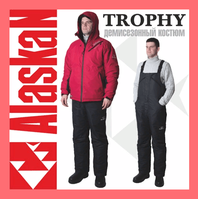 Костюм зимний ALASKAN Trophy красный/черный XXL (AWLSTRBXXL) Костюм зимний ALASKAN Trophy красный/черный XXL (AWLSTRBXXL)