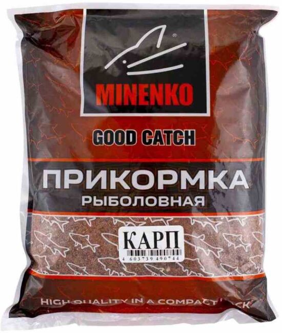 Прикормка MINENKO Good Catch Карп 0.7кг