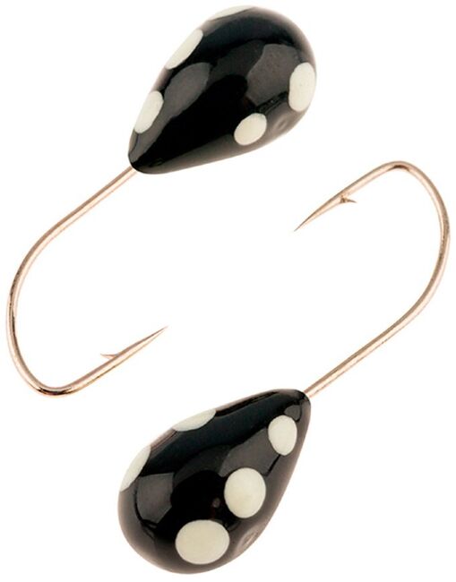 Мормышка вольфрамовая Spider Капля с отверстием 0.6гр. арт. 1235-118P