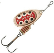 Блесна вращающаяся MEPPS Aglia Decore CU/RG (медь/красн) №4 9г