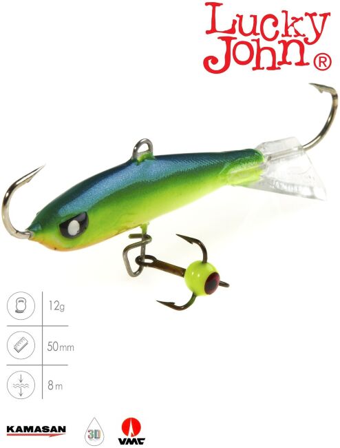 Балансир Lucky John NORDIC 4 с тр. 40мм/29 блистер Балансир Lucky John NORDIC 4 с тр. 40мм/29 блистер