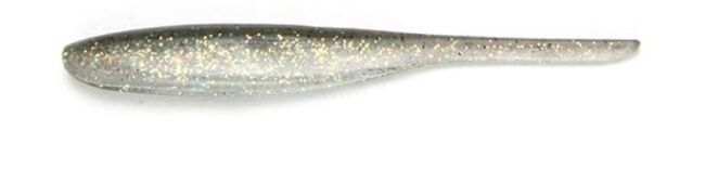 Слаг KEITECH Shad Impact 4" #410 Crystal Shad 10.5см 5.0гр 8шт/уп