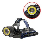 Фонарь налобный YYC-907-T6+COB, 2.аккум.,USB-кабель Фонарь налобный YYC-907-T6+COB, 2.аккум.,USB-кабель