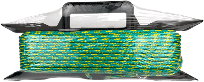 Якорная намотка на мотовиле Ø6мм 20м разрывная нагрузка 400кг с карабином