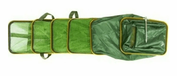 Садок прорезиненный прямоугольный GROWS CULTURE 45см*2.0м со стойкой в чехле Садок прорезиненный прямоугольный GROWS CULTURE 45см*2.0м со стойкой в чехле