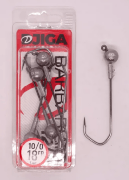 Джиг-головка BARBARIAN кр. 10/0 18гр. уп.5шт. Джиг-головка BARBARIAN кр. 10/0 18гр. уп.5шт.