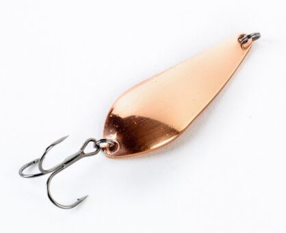 Блесна колебл тандем РУССКАЯ РЫБАЛКА Атом М медь/серебро 16гр