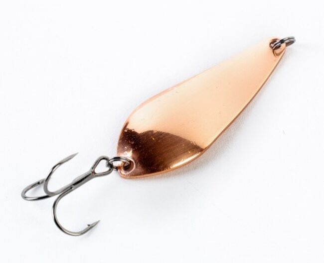 Блесна колебл тандем РУССКАЯ РЫБАЛКА Атом М медь/серебро 16гр