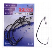 Крючки Saikyo BS-2435 BN №4/0 5шт/уп Крючки Saikyo BS-2435 BN №4/0 5шт/уп