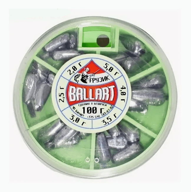 Набор грузов"Ballart оливка" масса 100гр