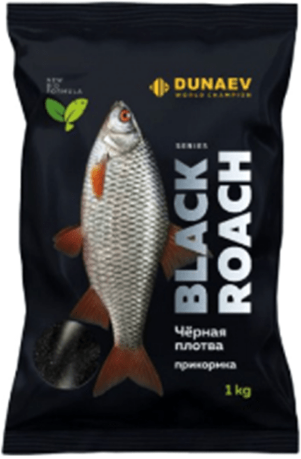 Прикормка DUNAEV Black Series 1кг ROACH Плотва Прикормка DUNAEV Black Series 1кг ROACH Плотва