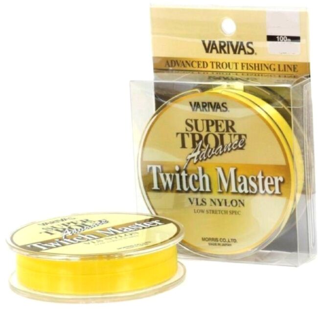 Super Trout Advance Twitch Master VLS Nylon #3LB/0.128mm, 100m