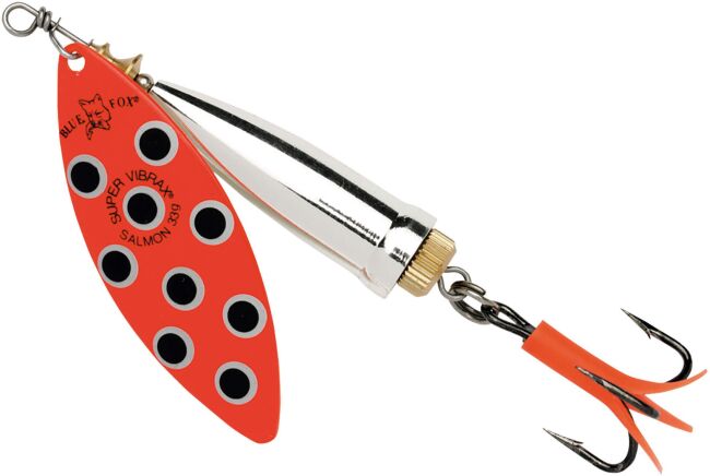 Блесна вращающаяся BLUE FOX Salmon Super Vibrax 33гр BFSASV6-RBS Блесна вращающаяся BLUE FOX Salmon Super Vibrax 33гр BFSASV6-RBS
