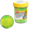 Паста форелевая Berkley Powerbait Natural Scent Glitter Trout Bait (50г) Fish Pellet Fluo Green Yell 1239482