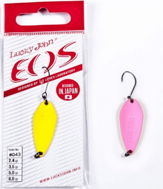 Блесна колеблющаяся Lucky John EOS 3.5г 33мм #043 (LJEOS35-043) Блесна колеблющаяся Lucky John EOS 3.5г 33мм #043 (LJEOS35-043)