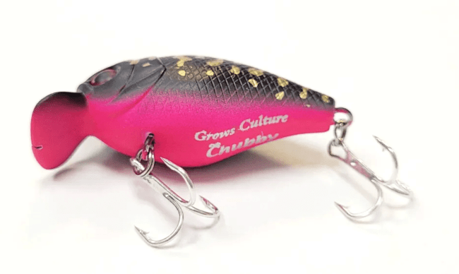 Воблер GROWS CULTURE Chubby 38мм 4гр 0.3-1.0м #31 Black Pink Coach