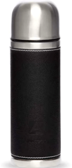 Термос АРКТИКА 108-700 с узким горлом с кожаной вставкой 0.7л чёрный Термос АРКТИКА 108-700 с узким горлом с кожаной вставкой 0.7л чёрный