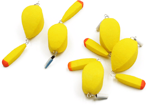 Поплавок зимний РОМБ №4 двойной точеный 55х17мм 4.2гр цвет в ассорт