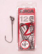 Джиг-головка BARBARIAN кр. 7/0 10гр. уп.5шт.